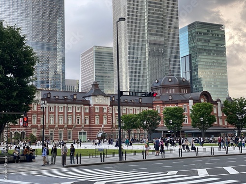 Photography The Tokyo station, “Marunouchi” year 2022 May 22nd