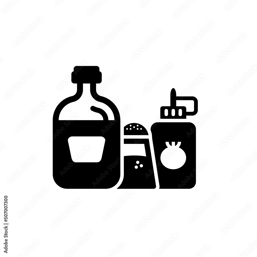 Fototapeta premium Condiment Icon
