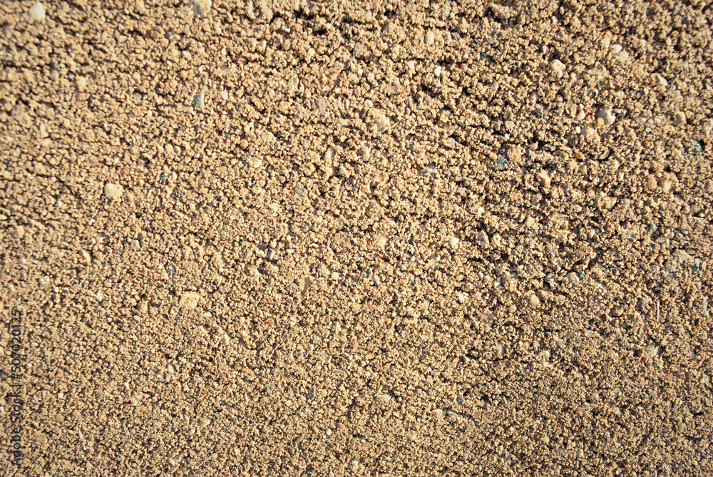 The texture of the sand. The texture of the sand.