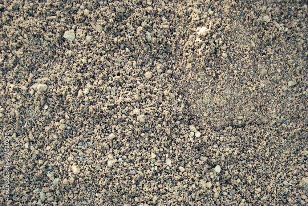 The texture of the sand. The texture of the sand.