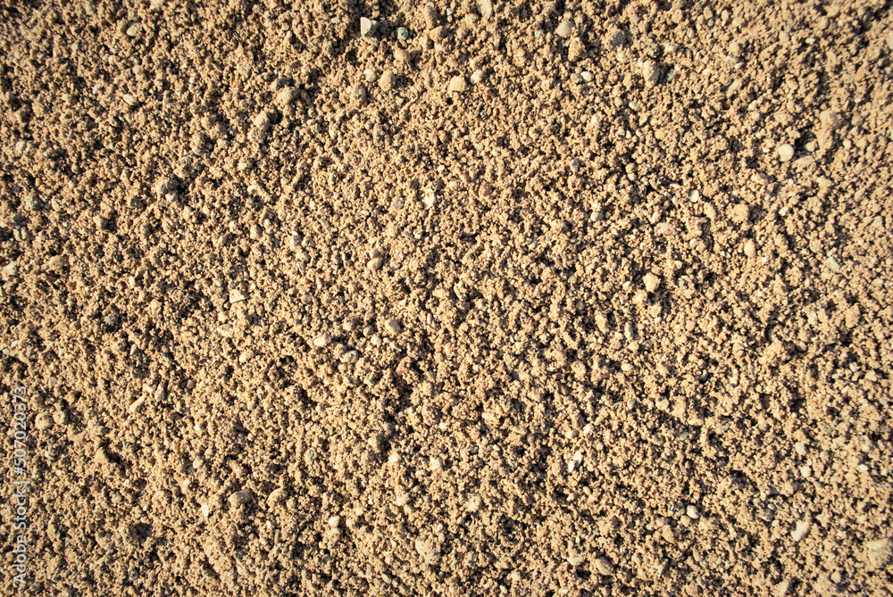 The texture of the sand. The texture of the sand.