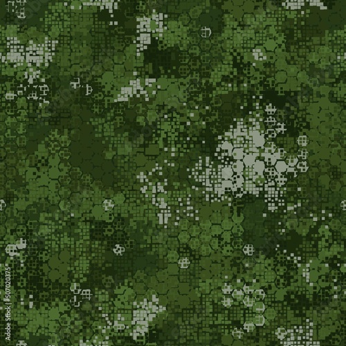 Texture military camouflage seamless pattern. Abstract army vector illustration