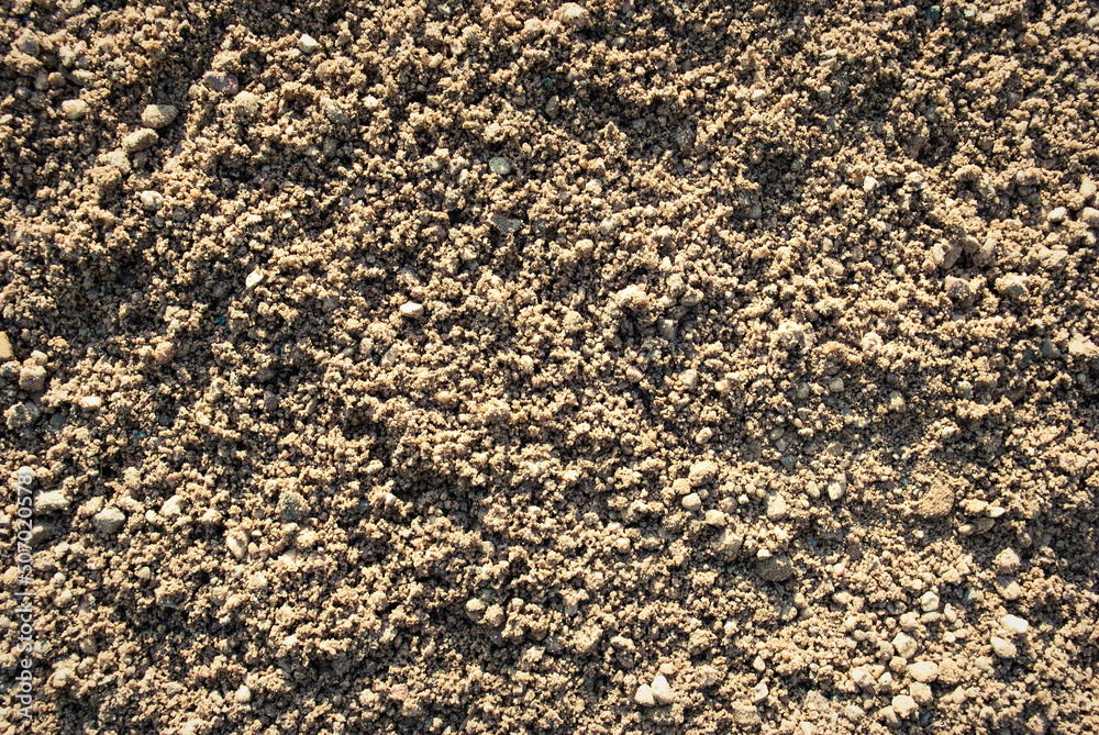 The texture of the sand. The texture of the sand.