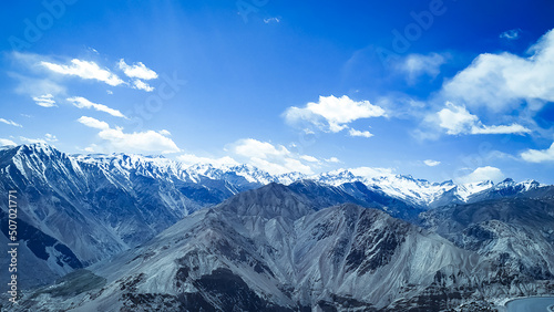 Landscape of Spiti Valley Himachal Pradesh, India