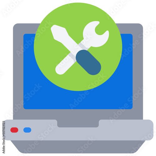 Laptop Configuration Icon