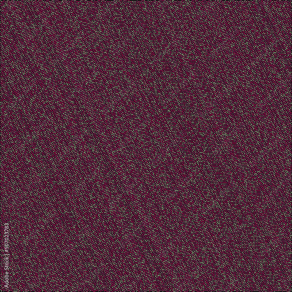 Fototapeta premium Rule 27 Elementary cellular automaton random seed sample implementation illustration