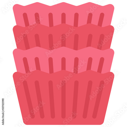 Cupcake Cases Icon