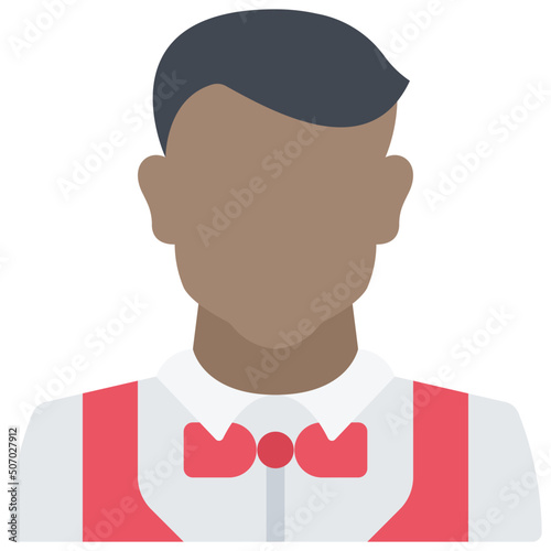 Male Croupier Icon