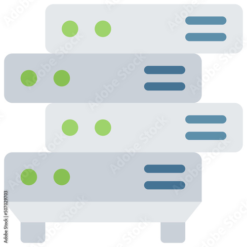 Unorganised Data Icon