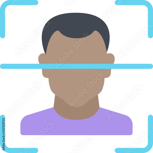 Facial Recognition Icon