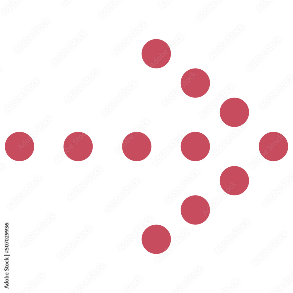 Dotted Arrow Icon