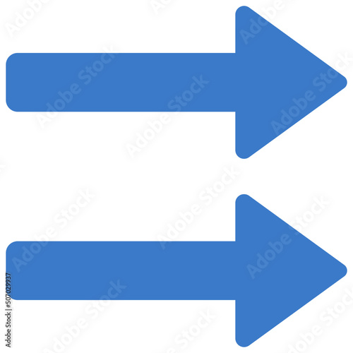 Two Arrows Icon