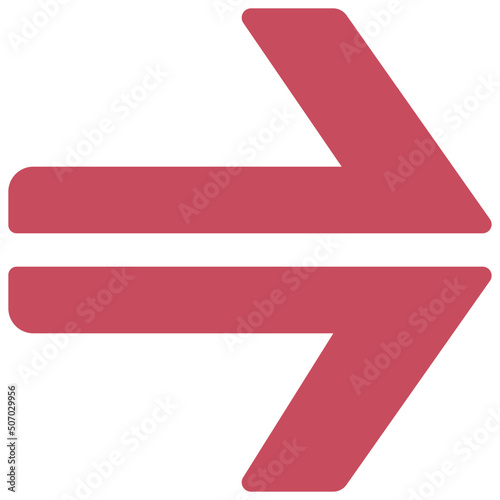 Split Right Arrow Icon