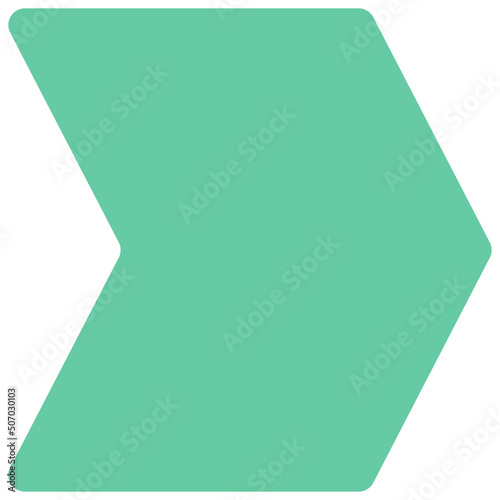 Chunky Banner Arrow Icon