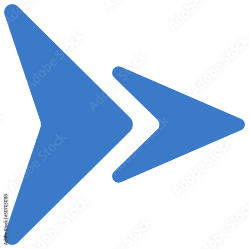 Little And Large Arrows Icon