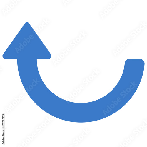 Semi Circle Arrow Icon