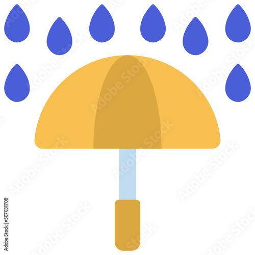 Rain Umbrella Icon