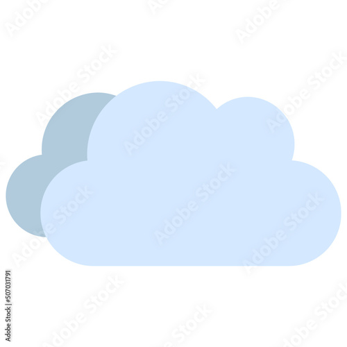 Two Clouds Icon