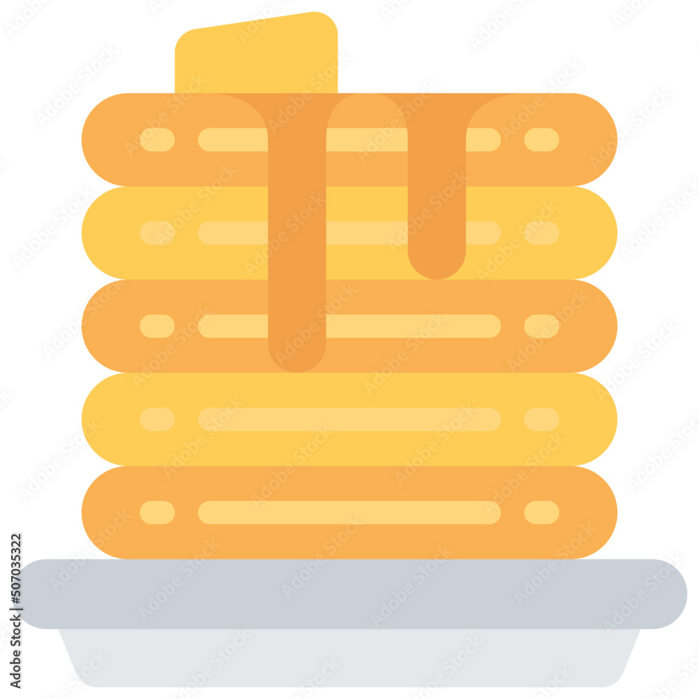 Pancakes Icon Pancakes Icon