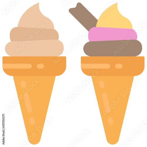 Ice Cream Cones Icon