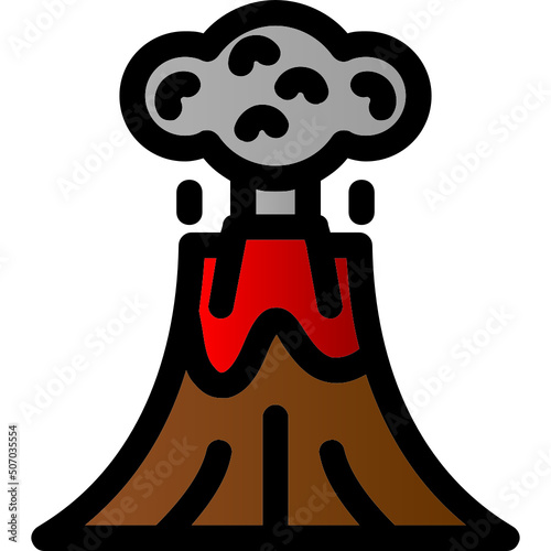Volcano Icon
