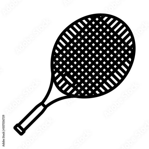 Tennis Racket Icon © Konovalov Pavel