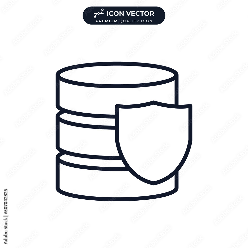 database icon symbol template for graphic and web design collection logo vector illustration database icon symbol template for graphic and web design collection logo vector illustration