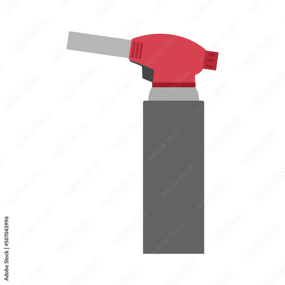 handheld torch isolated on white background handheld torch isolated on white background