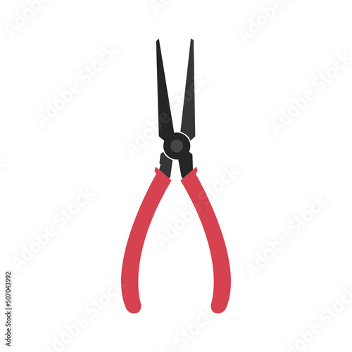 pliers isolated on white background