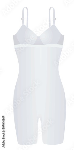 Women bodysuit butt lifter. vector