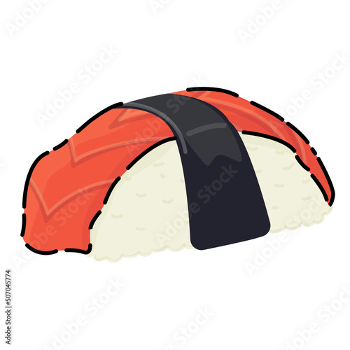 Cartoon Japanese Food | Art by Nytlyts