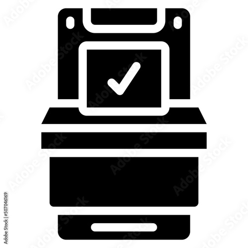 Mobile Voting Icon
