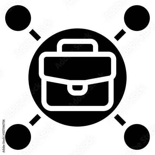 Work Outsourcing Icon