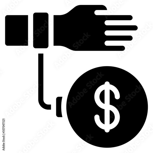 Tied To Debt Icon