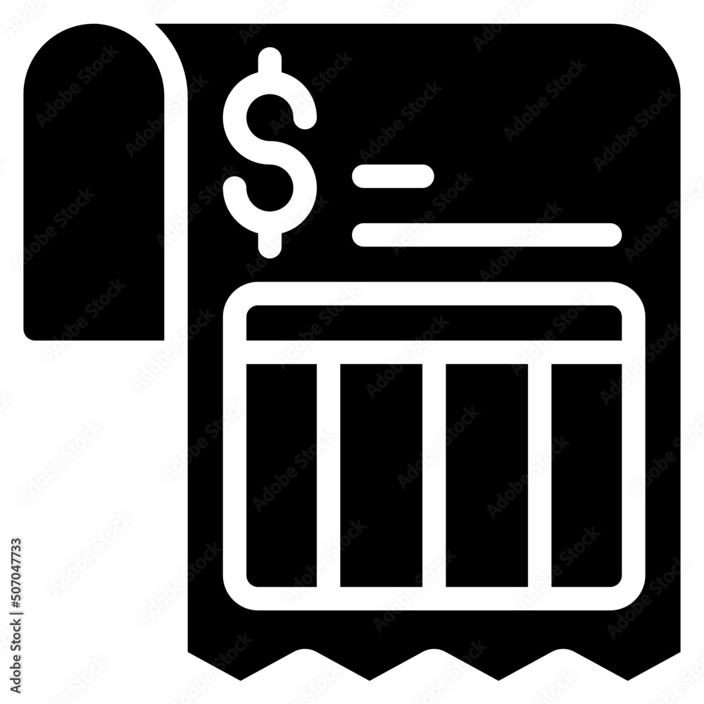 Invoice Receipt Icon