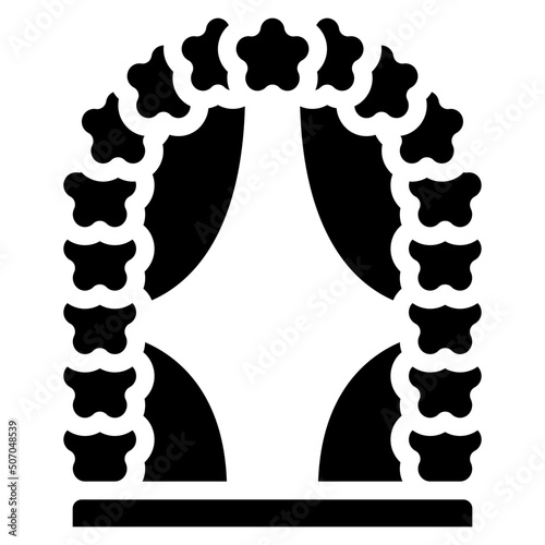 Flower Arch Icon