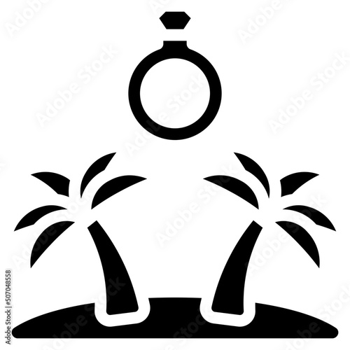 Abroad Wedding Icon