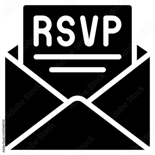 RSVP Letter Icon