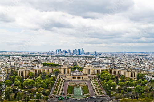 Top view of Paris from Eiffel tower © Panithan