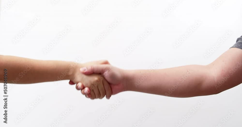 Close up business people shaking hands successful corporate partnership deal opportunity for cooperation isolated on a white studio background with copy space for place a text for advertisement. Close up business people shaking hands successful corporate partnership deal opportunity for cooperation isolated on a white studio background with copy space for place a text for advertisement.