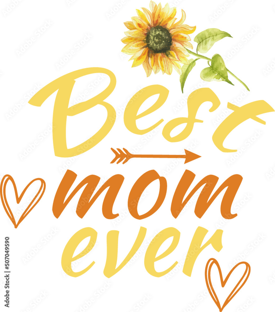 Obraz premium mother day t shirt and svg design
