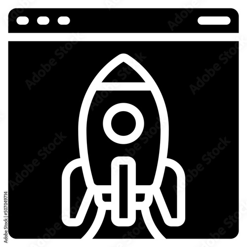 Launch Website Icon