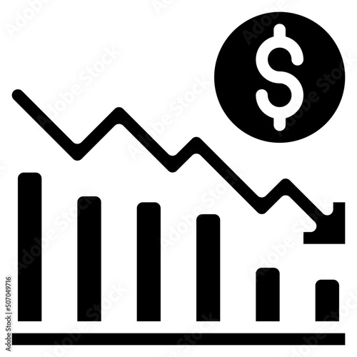 Financial Loss Icon