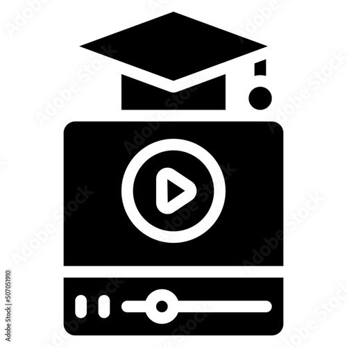 Educational Video Icon