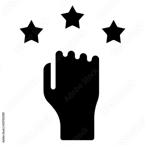 Motivation Hand Icon