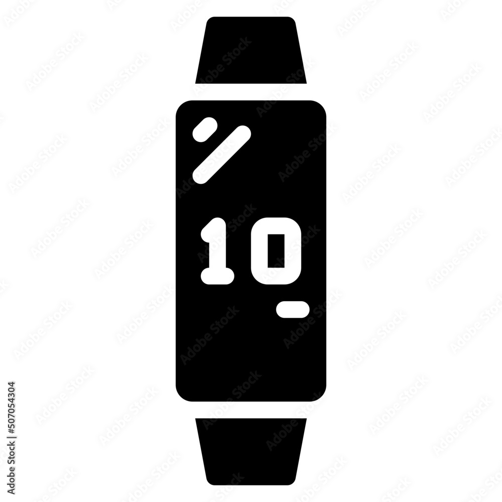 Fitness Smartwatch Time Icon