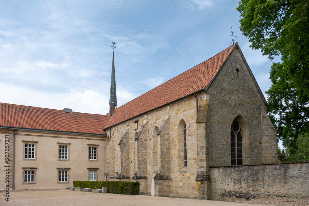 Klosterkirche St. Bernhard,  Kloster Gravenhorst, ehemalige Zisterzienserinnenabtei, Hörstelo