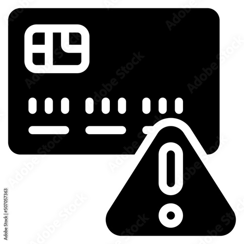 Credit Card Error Icon