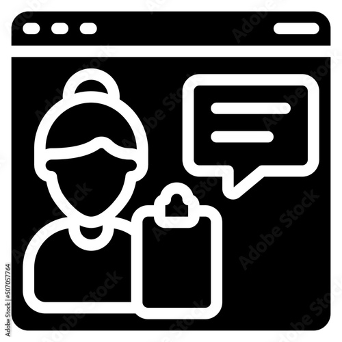 Virtual Assistant Icon