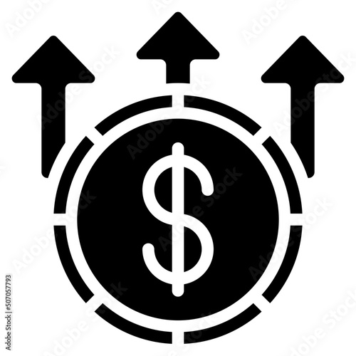 Increased Money Icon